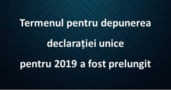 Un milion de români trebuie să depună declaraţia unică privind veniturile  extrasalariale până pe 25 mai